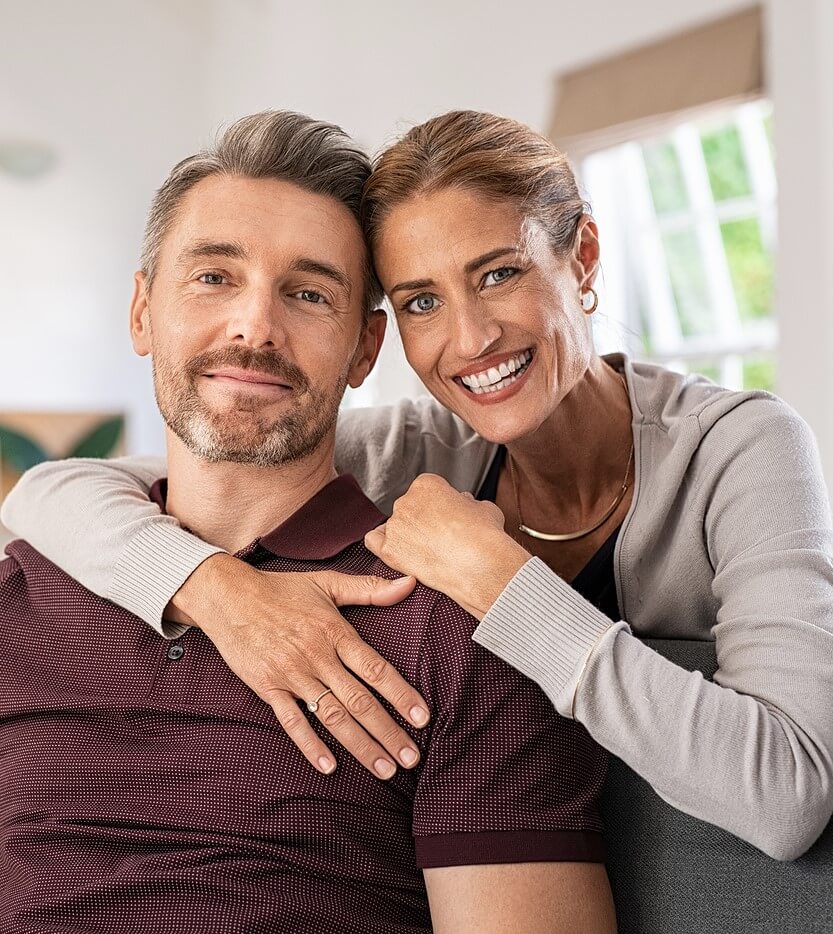 Happy couple smiling. If you’re ready for support with in-person therapy in Torrance, CA. We offer anxiety treatment, couples therapy, online therapy, depression treatment and more. Call now! individual therapy near me or in-person counseling near me today!